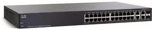 Switch Cisco Sg300-28 16 Puertos Gigabit +2 Sfp