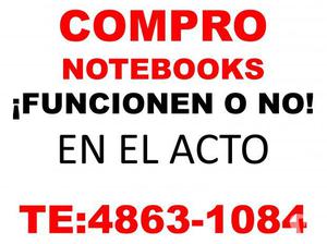 COMPRO y VENDO NOTEBOOKS TODOS LOS MODELOS Y MARCAS