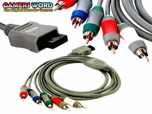 Cable Componente Nintendo Wii A Lcd Led Alta Resolucion 480p