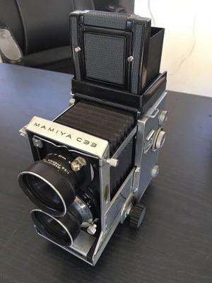 Camara Histórica Mamiya C33 Pro. Con 4 Lentes. Sin Uso !