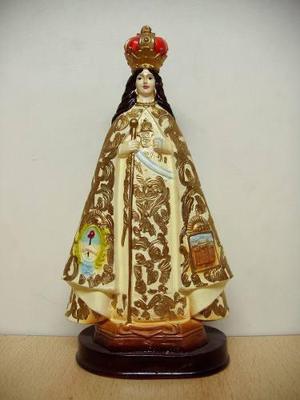 Imagen Religiosa De Yeso - Virgen De La Merced - 23 Cm. /c5