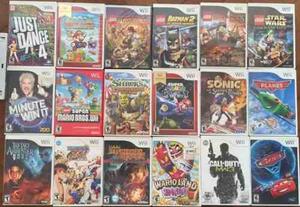 Lote 15 Juegos Originales Nintendo Wii - Poco Uso!