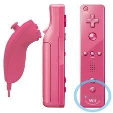 Mando Rosa Nintendo Wii