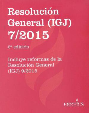 Resolución General (igj) 