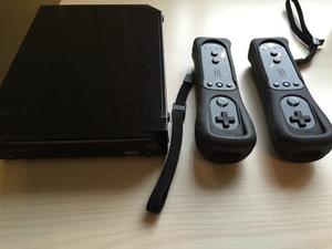 Wii Nintendo Black Juegos Accesorios Estado Impecable