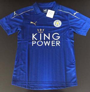 Camiseta Leicester City  Vardy Mahrez