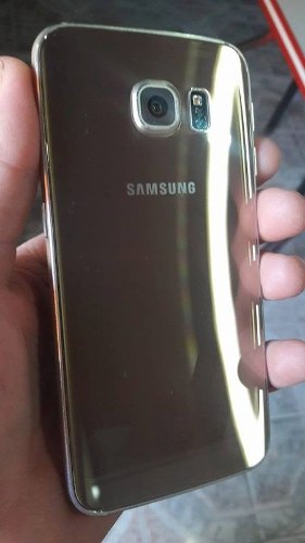 Samsung S6 Edge - Libre - Dorado - Vendo - Permuto