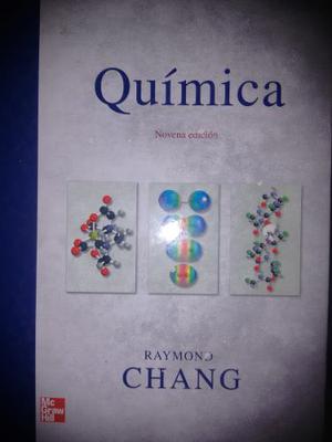 Química - Chang - 9na Edición Excelentísimo Estado