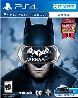 Batman Arkham Vr Ps4