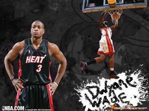 Camiseta De Basquet Miami Heat Dwyane Wade Nba Oficial !