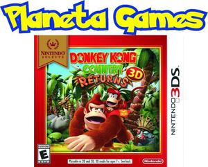 Donkey Kong Country Nintendo 3ds Nuevos Caja Cerrada