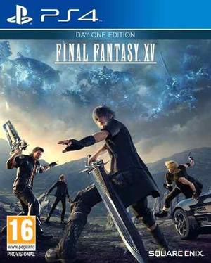Final Fantasy Xv Day One Edition Ps4- Fisico-original /local