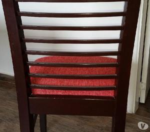 Juego De Comedor Mesa Y Cuatro Sillas Excelente Estado