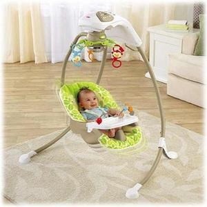 Mecedora Fisher Price 6 Velocidades Y8648 C/musica Y Juegos