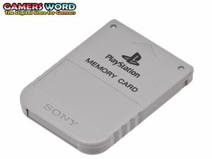 Memory Card Playstation 1 Psone Ps1 Nuevas En Caja