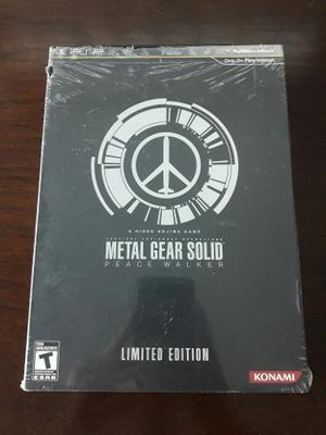 Metal Gear Solid Peace Walker Limited Edition Psp