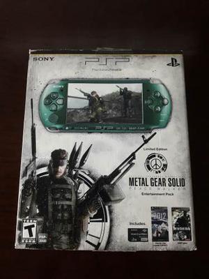 Metal Gear Solid Peace Walker Psp Limited Edition (consola)