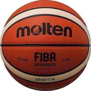 Pelota Basket Molten Gg7x Oficial Lnb Cuero N°7 Basquet