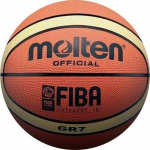 Pelota Basket Molten Gr7 Vulcanizada Goma, Original !!!