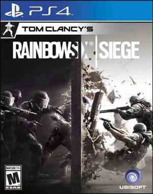 Rainbow Six Siege Ps4 Fisico Sellado Nuevo Envios