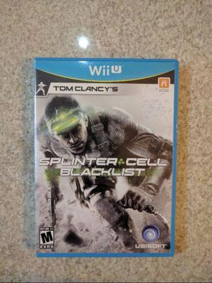Splinter Cell Blacklist para Wii U, perfecto estado