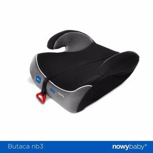 Booster Auto Nowy Baby Apoyabrazo Sin Respaldo Hasta 36kg