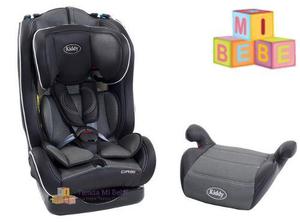 Butaca + Booster Kiddy Silla Auto Bebe Orbit Apto 0a25kg