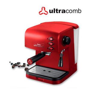Cafetera Eléctrica Espresso Ultracomb Ce 6108 15 Bares Pc