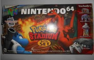 Caja Nintendo 64 Edicion Pokemon Stadium --- Solo Caja ---