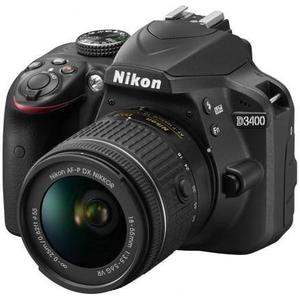Camara Digital Nikon D3400 24mp Af-p 18-55 Vr