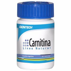 Carnitina Gentech 90 Caps Linea Natural Quemador