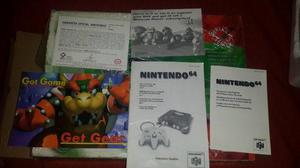 Consola Nintendo 64 (n64) Impecable,jungle,con Caja Y Juegos