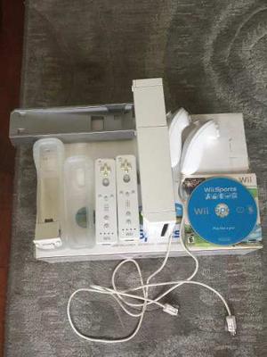 Consola Wii Con Accesorios Y Juegos. Excelente Estado