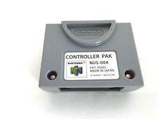 Controller Pak Memory Card Nintendo 64 Ultima Unidad
