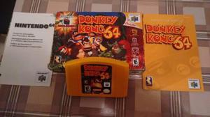 Donkey Kong 64 - Nintendo 64- Con Caja Y Manuales