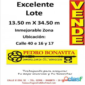 Excelente lote en zona muy residencial de alto crecimiento