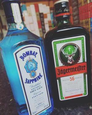 Jagermeister Gin Bombay Jager Red Bull