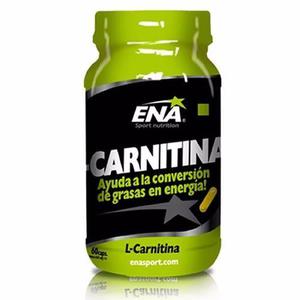 L-carnitina De Ena Por 60 Cápsulas De Ena + Dieta + Rutina