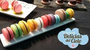 Macarons Diferentes Colores Y Rellenos X6 Delicias Del Cielo