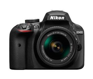 Nikon D3400 Dsrl Kit 18-55 + Memoria Sandisk De Regalo