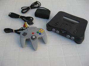 Nintendo 64 Black Con Joystick, Fuente Y Cable Av - Vp64