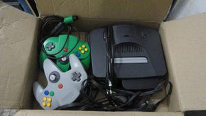 Nintendo 64 Con 2 Joystick Y 3 Juegoss