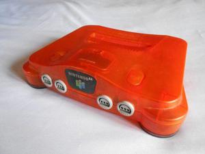 Nintendo 64 - Fire Orange - Solo Consola - Ntsc