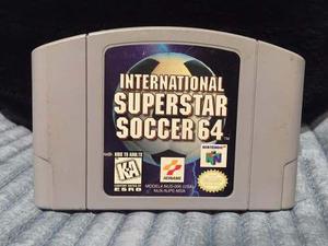 Nintendo 64 - Juego International Superstar Soccer 64
