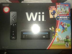 Nintendo Wii Negra Edicion Limitada Super Oferta