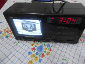 PANASONIC TV RADIO AM FM DESPERTADOR