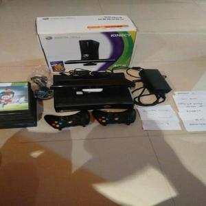 Xbox 360 Slim 2 Mandos 25 Juegos