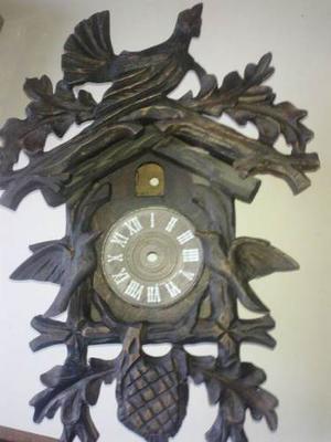 Antigua Caja Reloj Cucu Selva Negra  Se Importaban