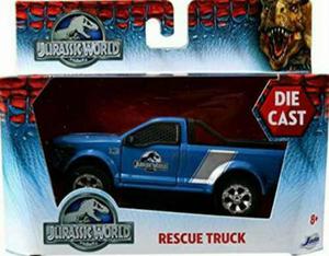 Auto Camioneta Jurassic World Rescue Truck,metal,retro Rdf1