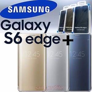 Flip Cover Clear View Samsung S6 Edge Plus Original